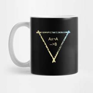 Logic and triangle Mug